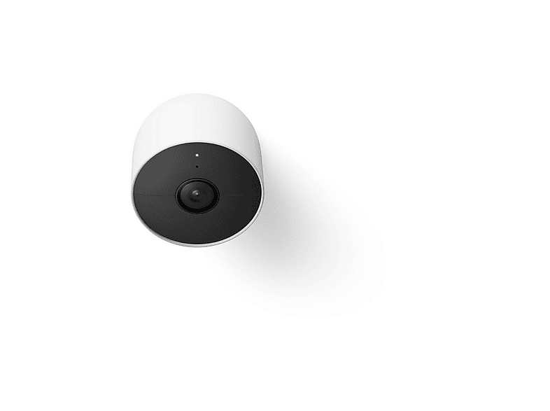 Google Nest Cam Battery (Snow, GA01317-DE) — front lens view