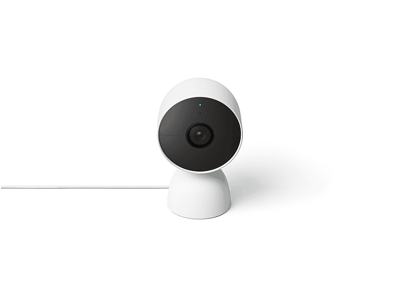 Google Nest Cam Battery (Snow, GA01317-DE) — camera on optional indoor stand, sold separately