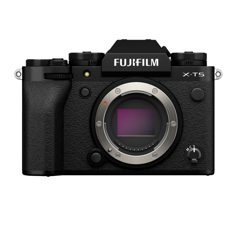 FUJIFILM X-T5 Mirrorless Camera (Black, Body Only) — front body and lens mount