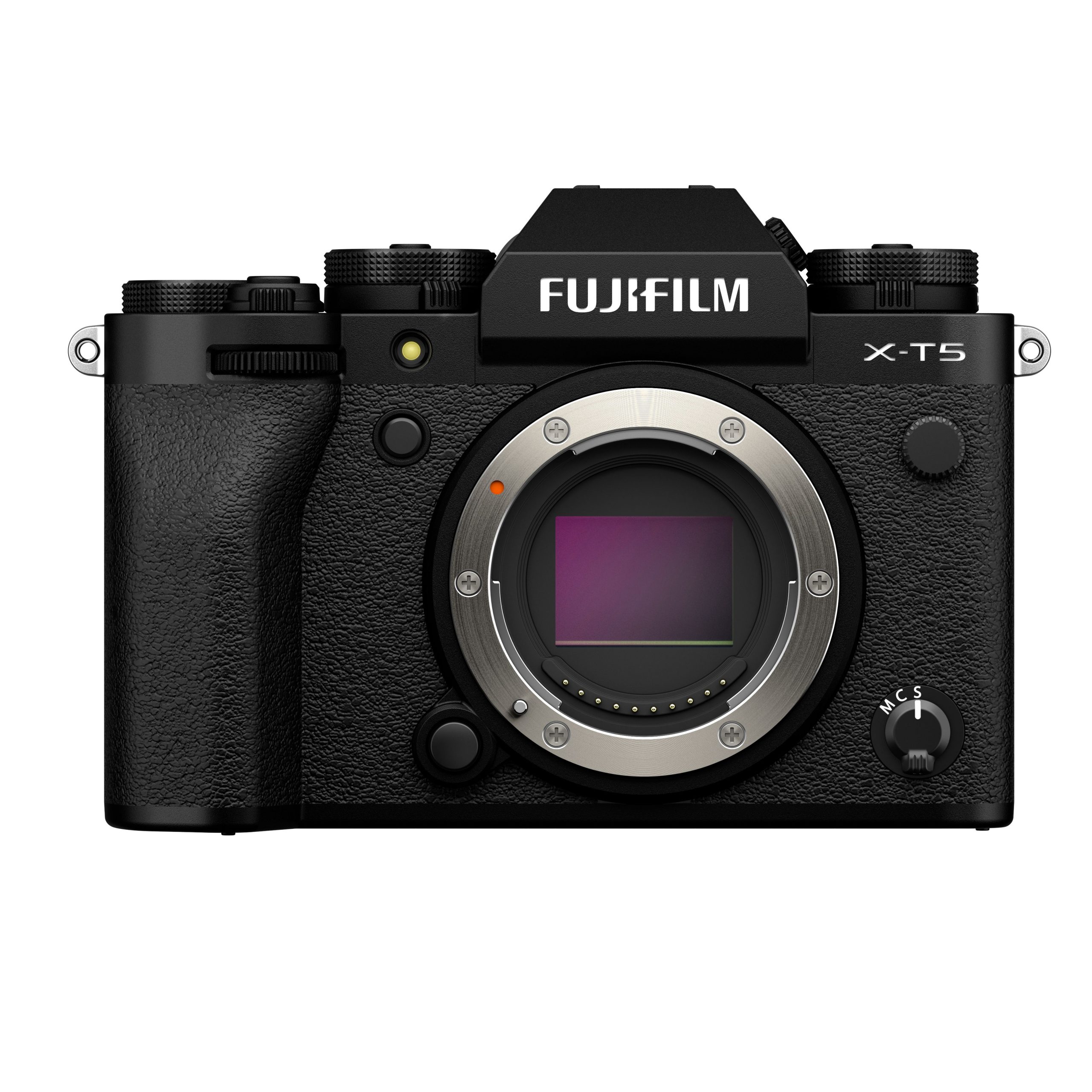 FUJIFILM X-T5 Mirrorless Camera (Black, Body Only) — front body and lens mount
