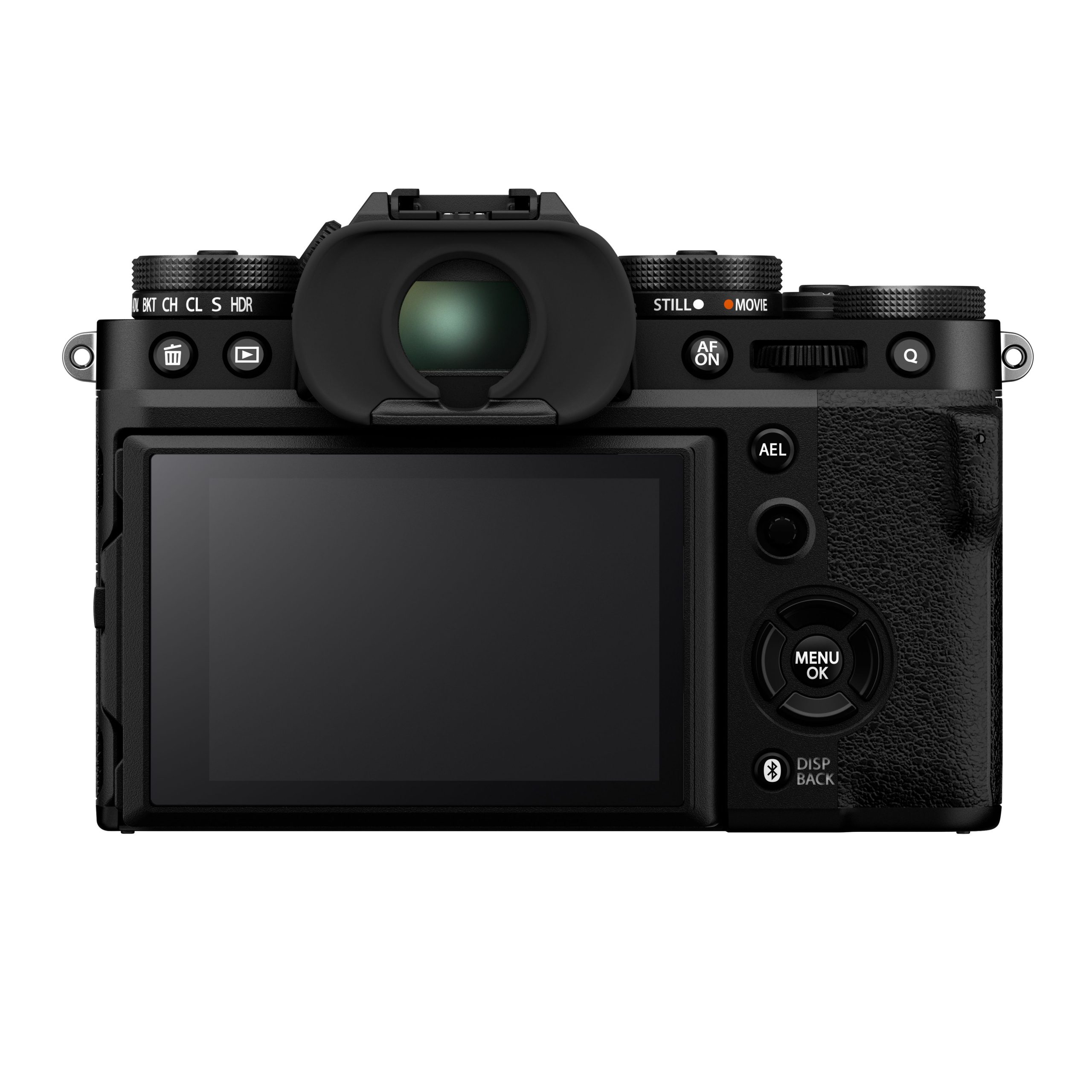 FUJIFILM X-T5 Mirrorless Camera (Black, Body Only) — rear screen and controls