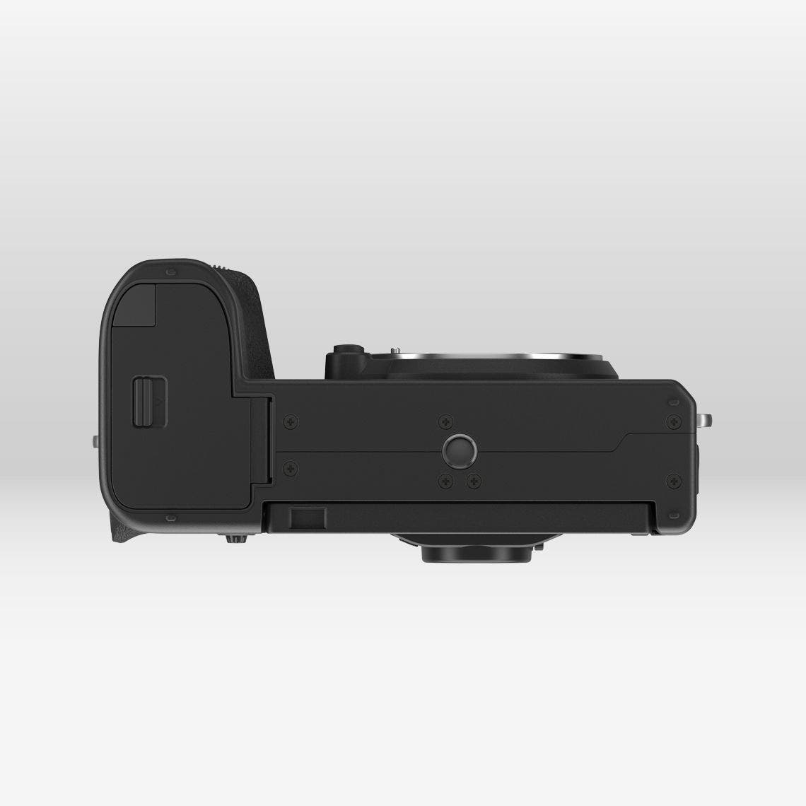 FUJIFILM X-S20 Mirrorless Camera (Black, Body Only) — underside