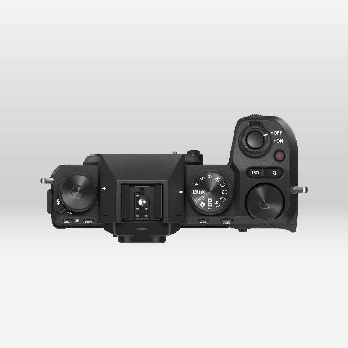 FUJIFILM X-S20 Mirrorless Camera (Black, Body Only) — top controls