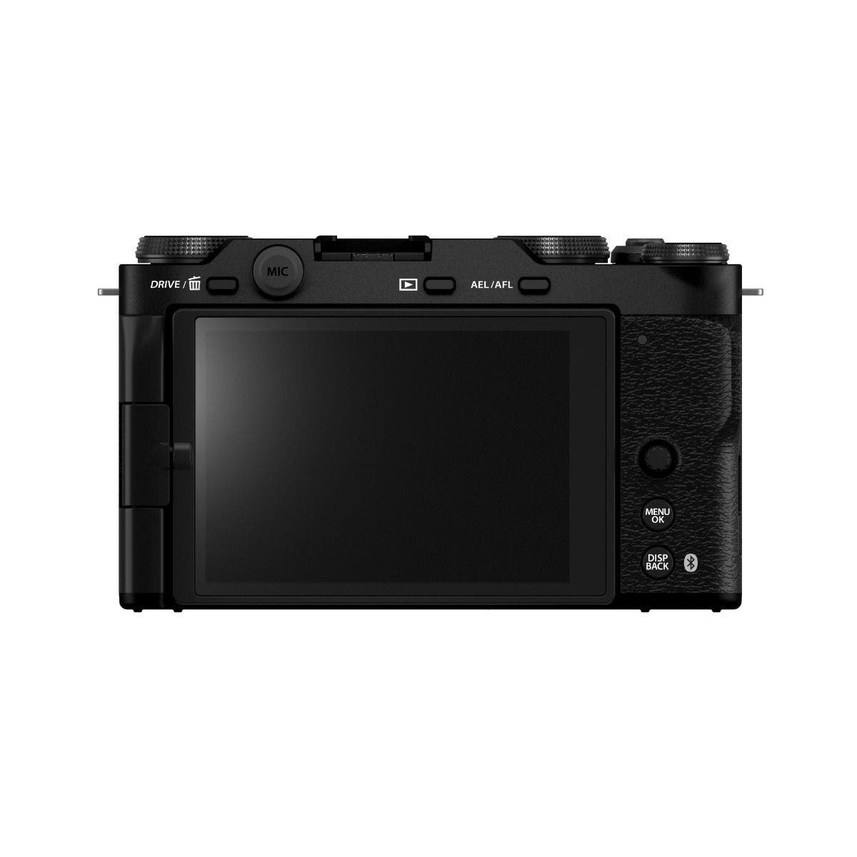 FUJIFILM X-M5 Mirrorless Camera (Black, Body Only) — rear screen and controls