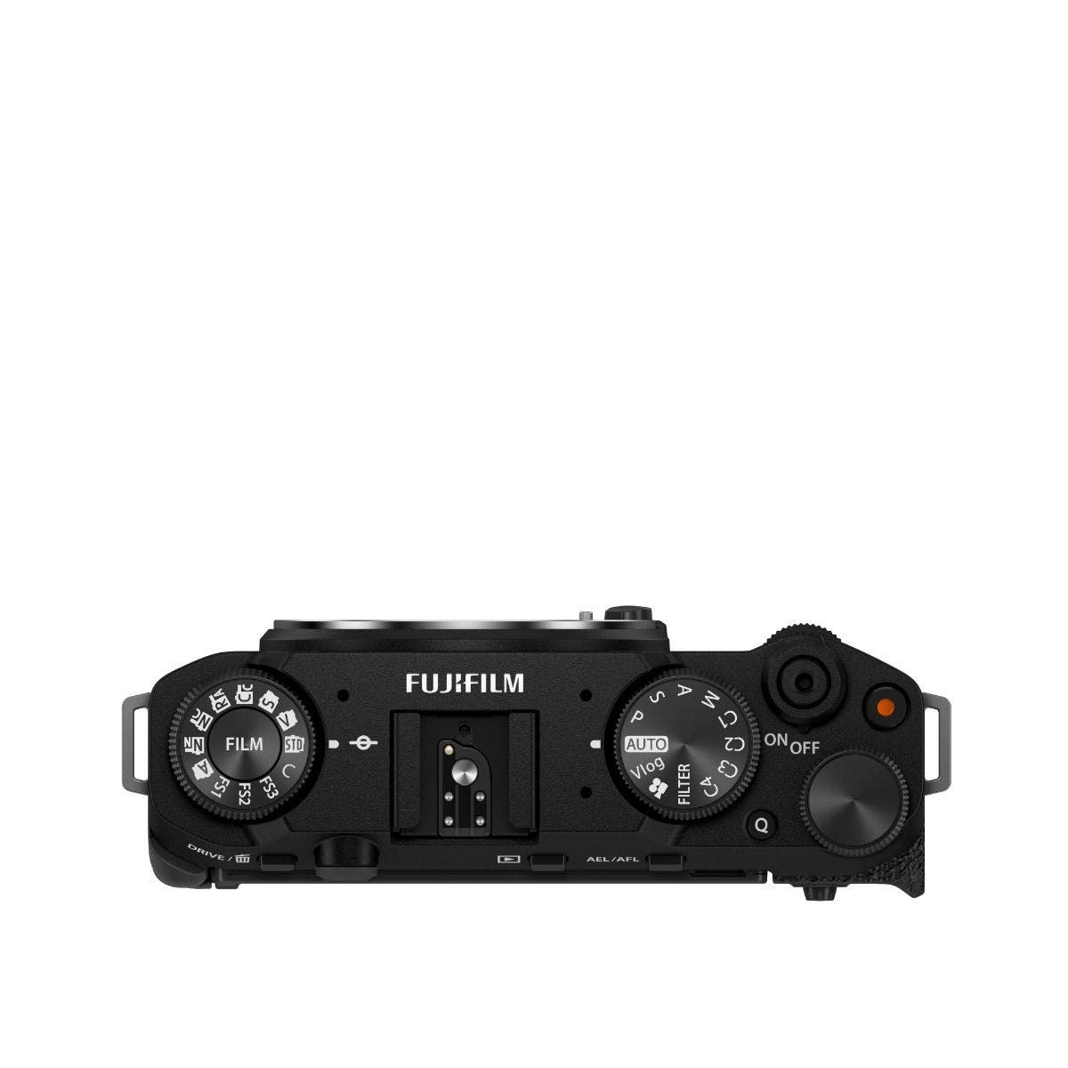 FUJIFILM X-M5 Mirrorless Camera (Black, Body Only) — top controls