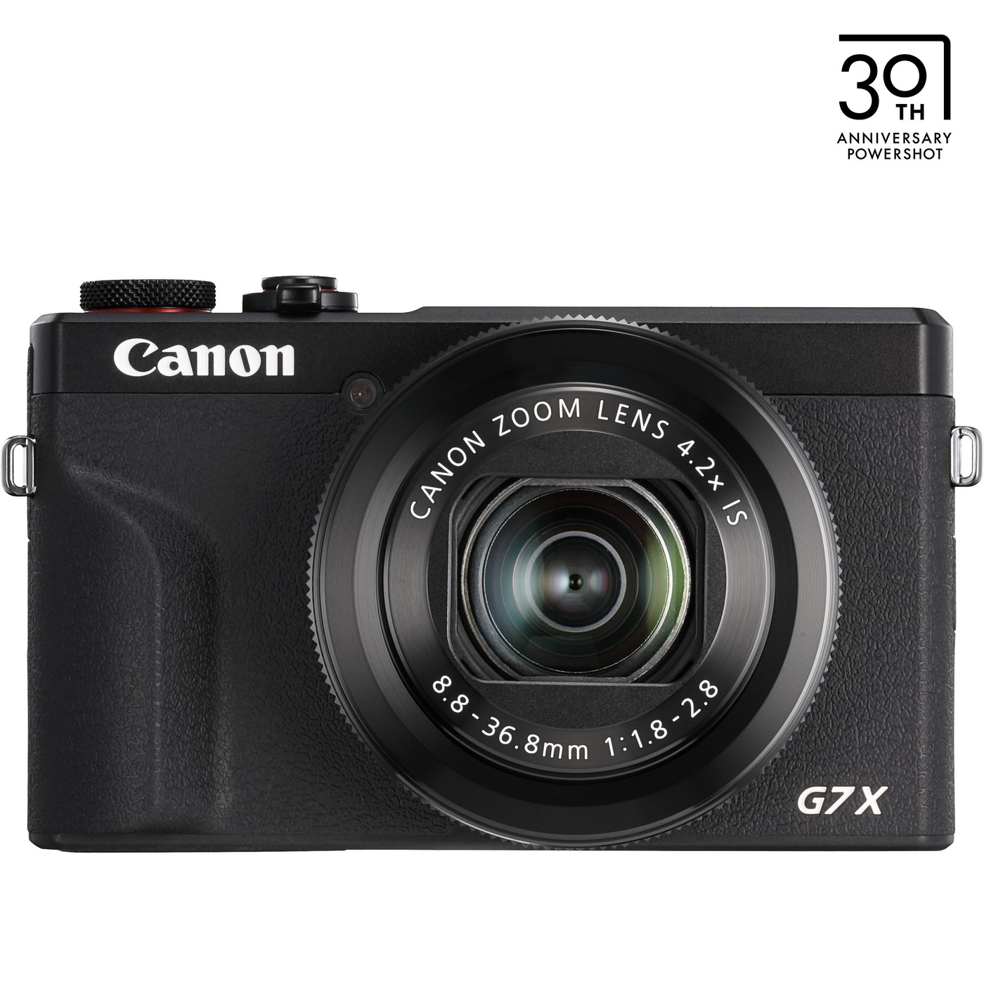 Canon PowerShot G7 X Mark III Compact Camera (Black) — front view