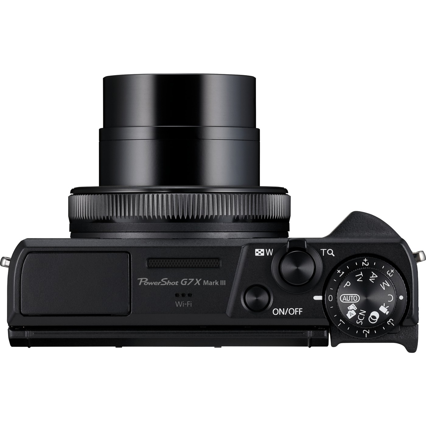 Canon PowerShot G7 X Mark III Compact Camera (Black) — top controls and extended lens