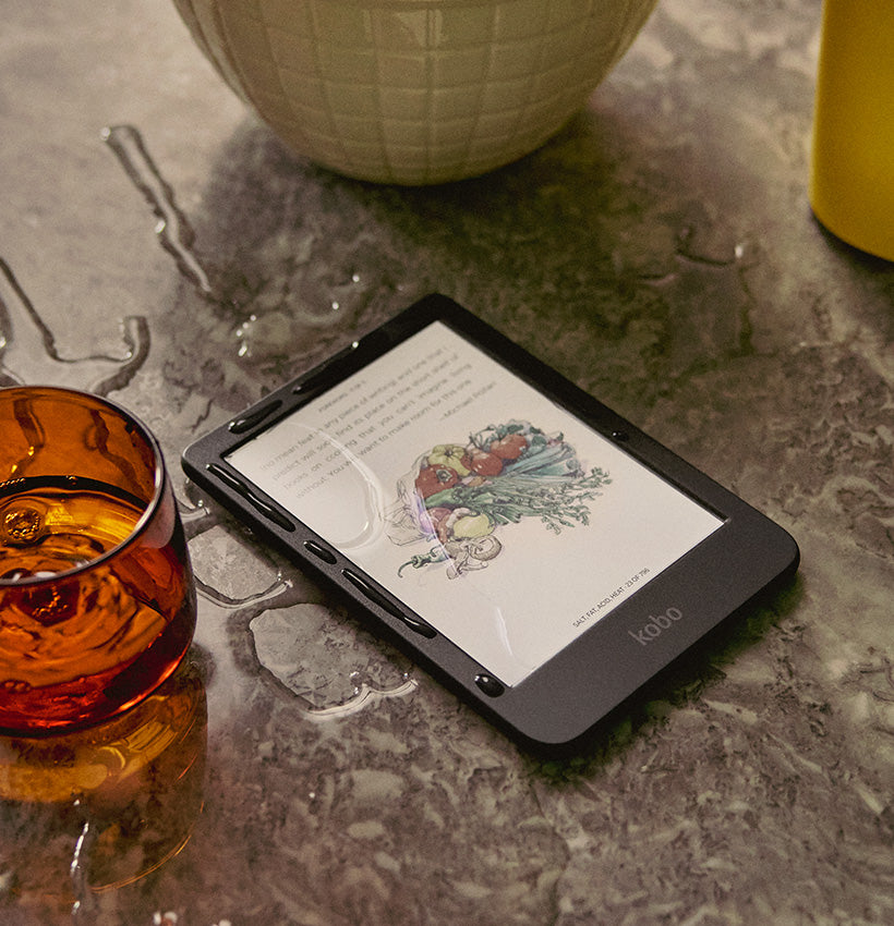 Kobo Clara Colour eReader (Black, 16GB) — water-resistance illustration