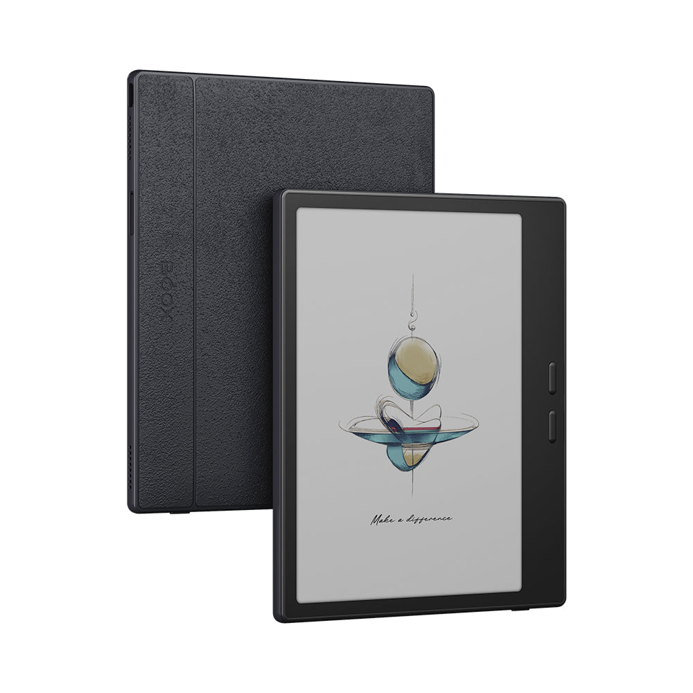 BOOX Go Color 7 (Gen II) eReader (Black, 64GB) — reader and folded cover
