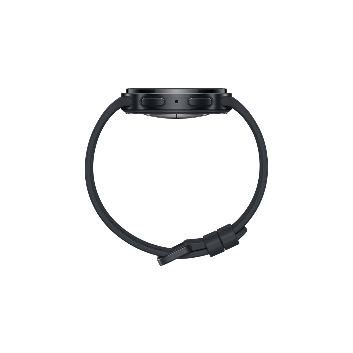Samsung Galaxy Watch9 40mm LTE Graphite — side profile