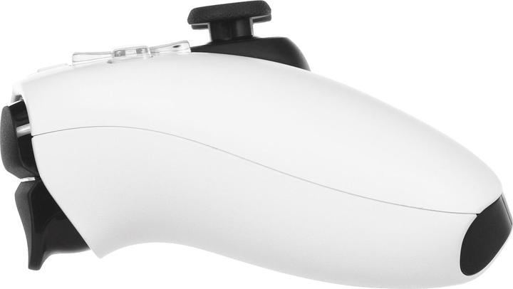 Sony PlayStation DualSense Wireless Controller (White) — White rear grip and side profile