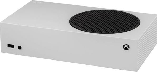 Xbox Series S 1TB Robot White console in horizontal orientation