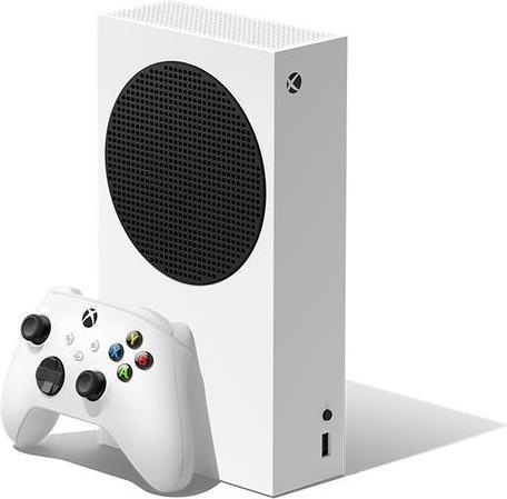 Xbox Series S 1TB Robot White console with matching included controller
