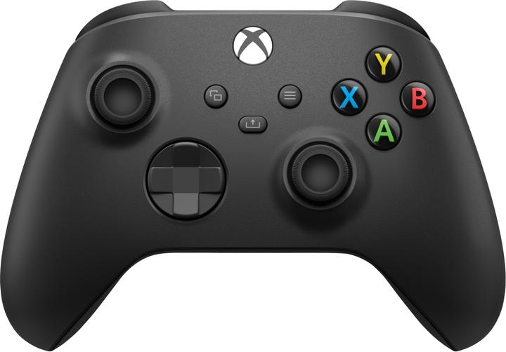 Xbox Wireless Controller Carbon Black front view