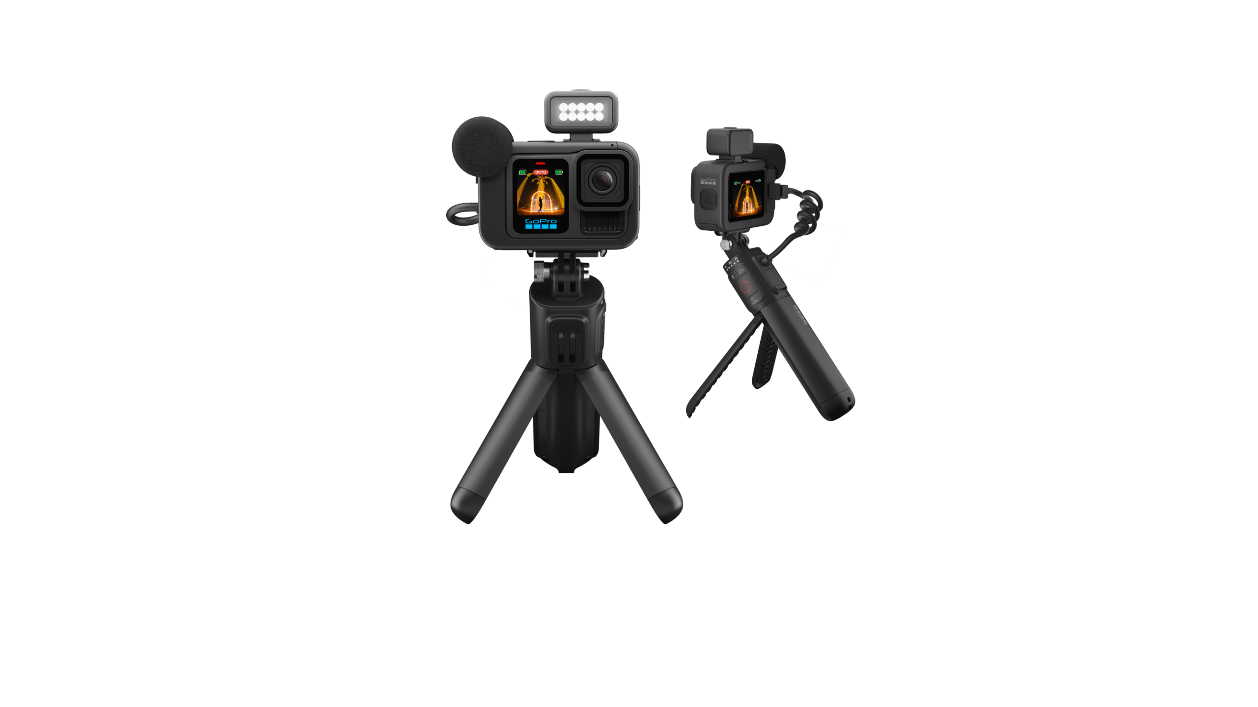 GoPro HERO13 Black Creator Edition — Creator kit on Volta tripod