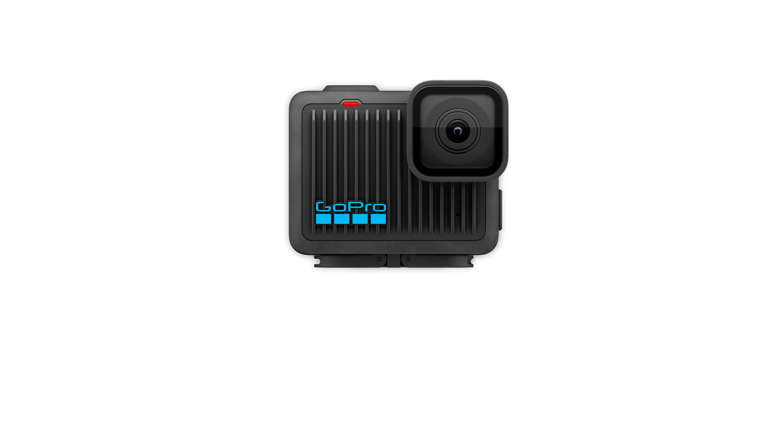 GoPro HERO 4K Action Camera (2024, Black) — Front camera view