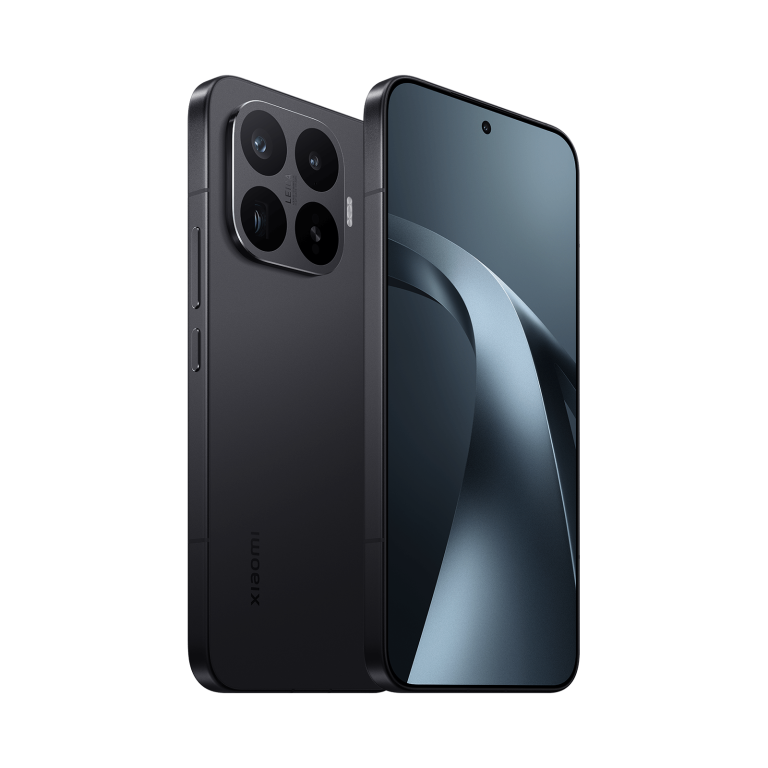 Xiaomi 17T Pro Black — Angled front and rear view