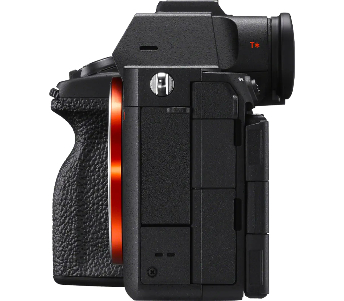 Sony Alpha 7R V Mirrorless Camera (Black, Body Only) — Connection side