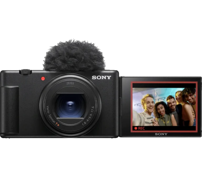 Sony ZV-1 II Compact Vlog Camera (Black) — Camera with articulated screen