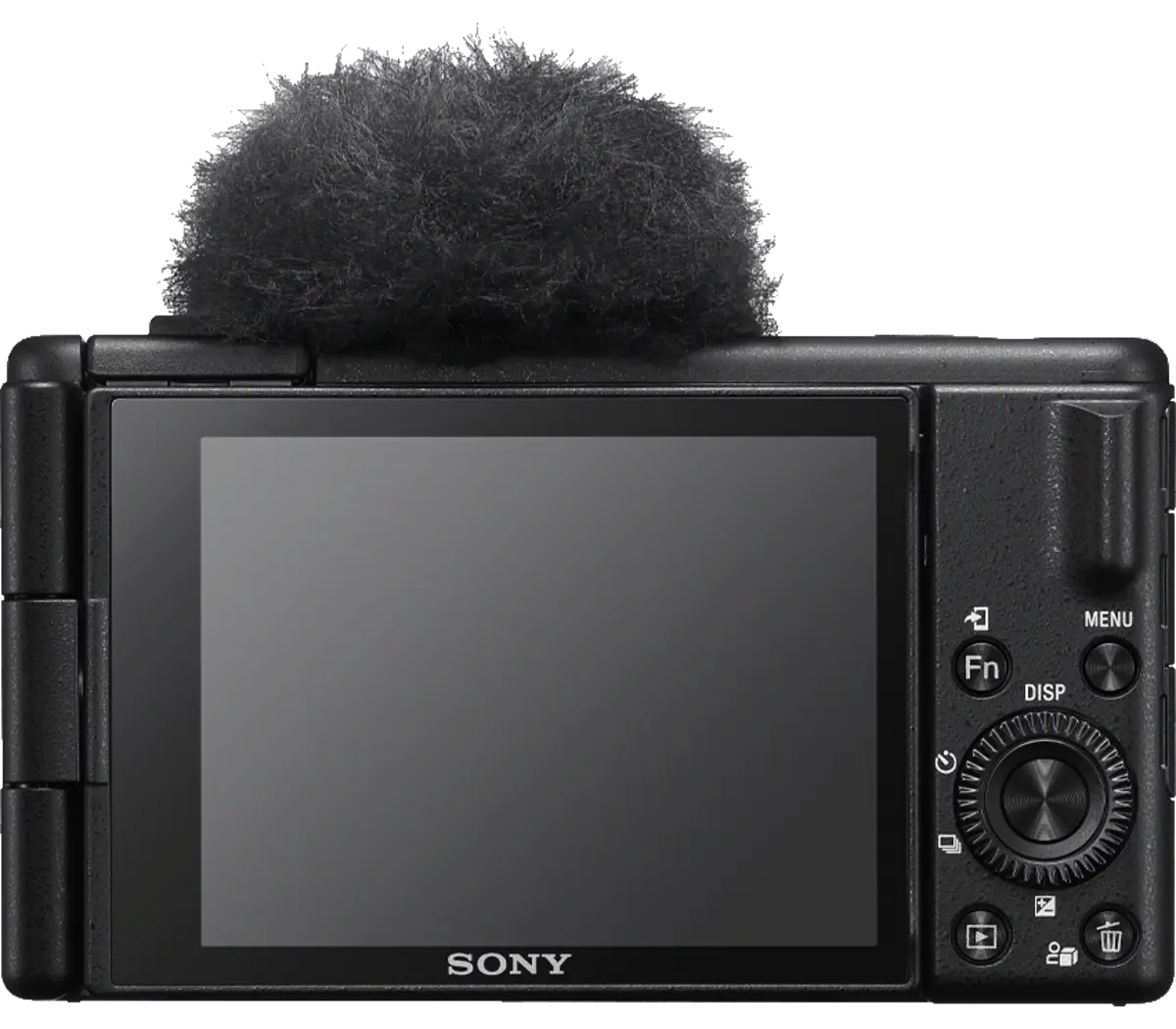Sony ZV-1 II Compact Vlog Camera (Black) — Rear view