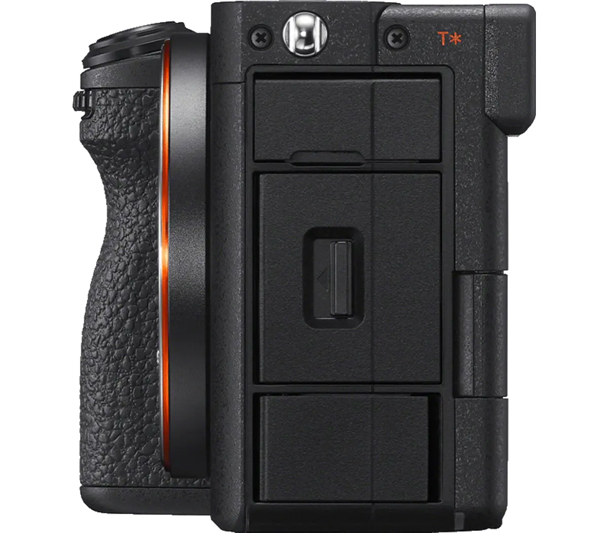 Sony Alpha 7C II Mirrorless Camera (Black, Body Only) — Side view
