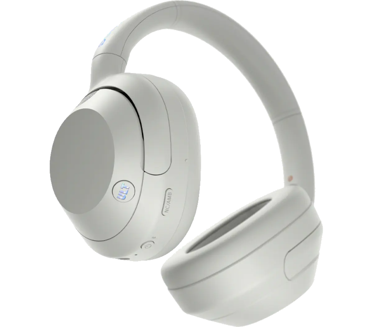 Sony ULT Wear Wireless Headphones (Off White) — Opposite angled view