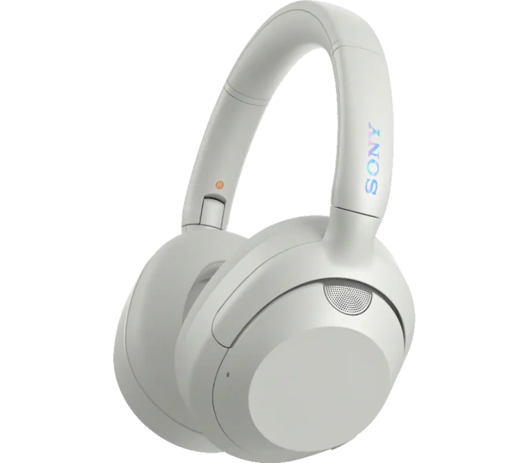 Sony ULT Wear Wireless Headphones (Off White) — Angled product view