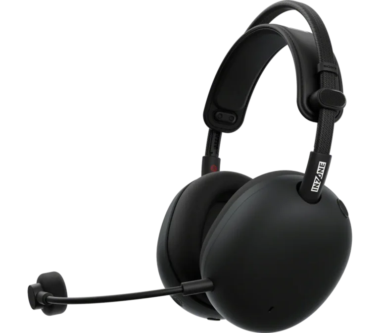 Sony INZONE H9 II Wireless Gaming Headset (Black) — Angled product view