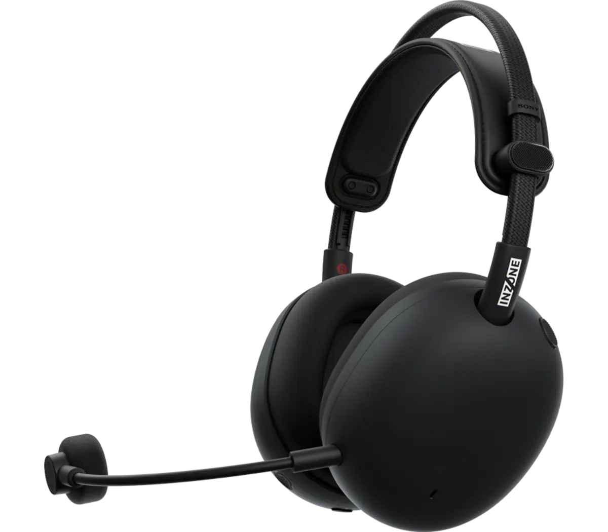 Sony INZONE H9 II Wireless Gaming Headset (Black) — Angled product view