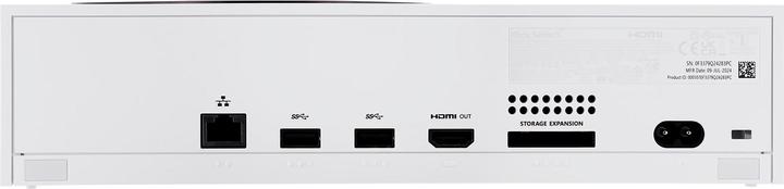 Xbox Series S 1TB Robot White rear connection panel