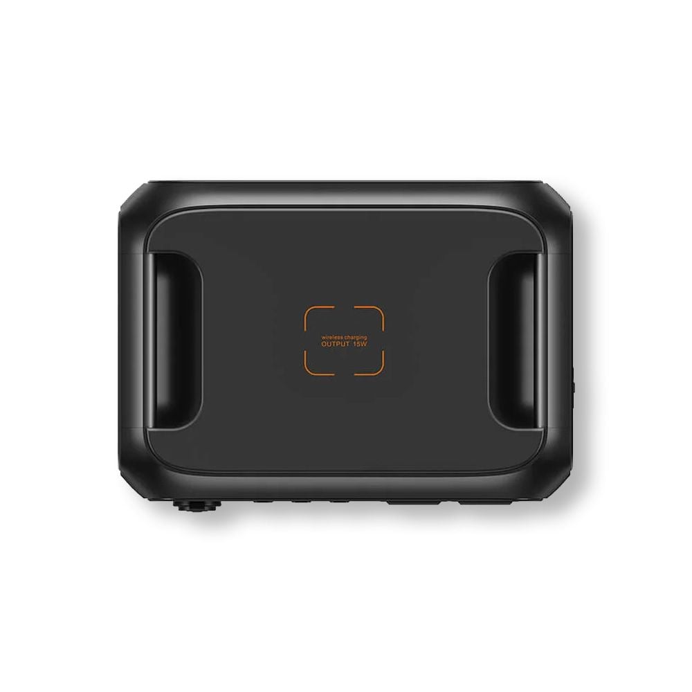 BLUETTI AC180P EU portable power station top wireless charging view