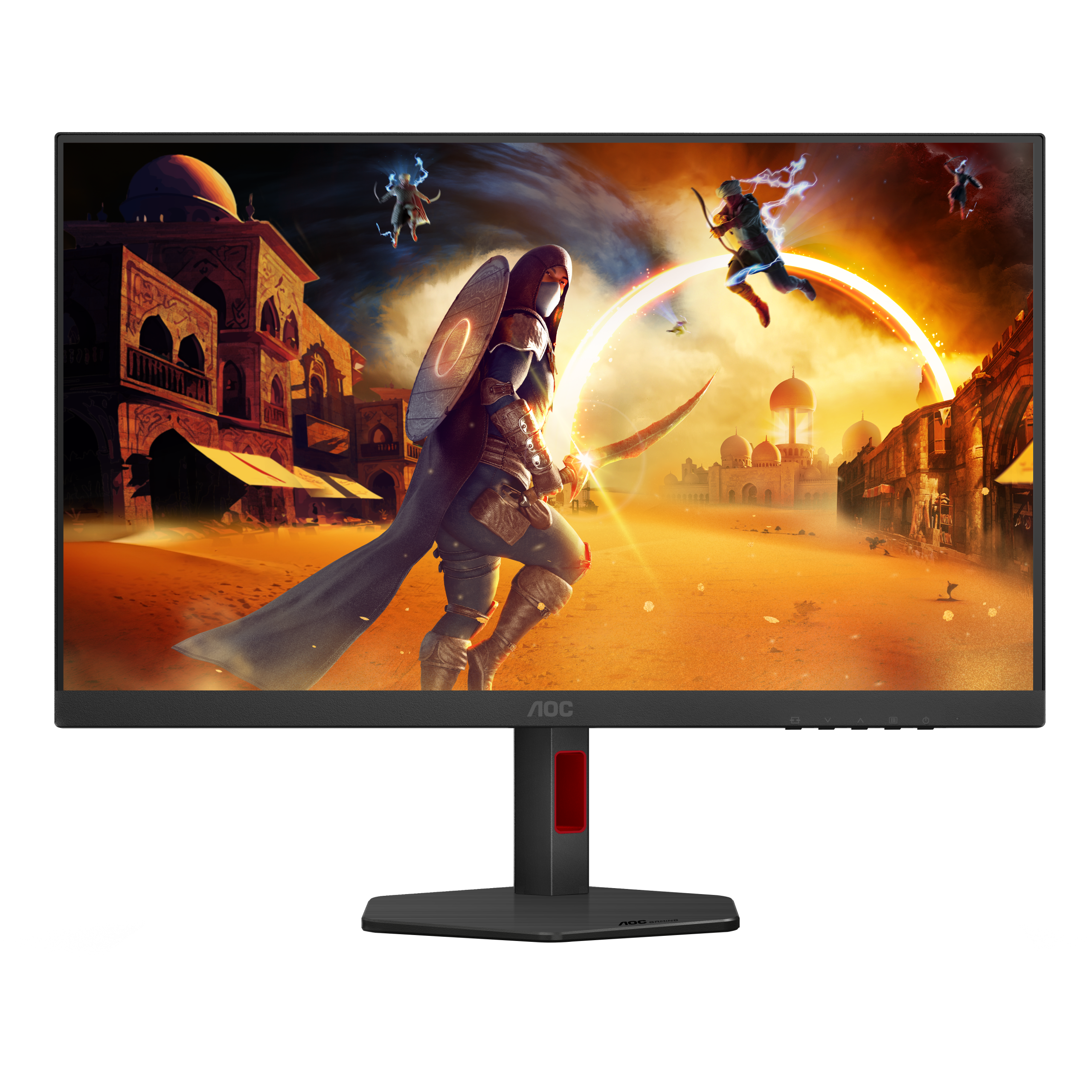 AOC Q27G4ZR 27-inch QHD 240Hz Fast IPS Gaming Monitor — Front view