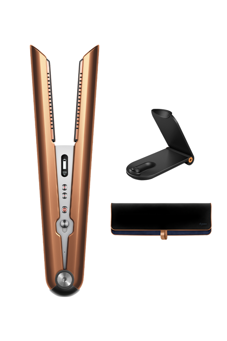 Dyson Corrale (Copper/Nickel) — straightener and accessories