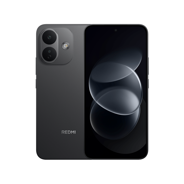 REDMI Note 17 Pro 5G Black — Front and rear view