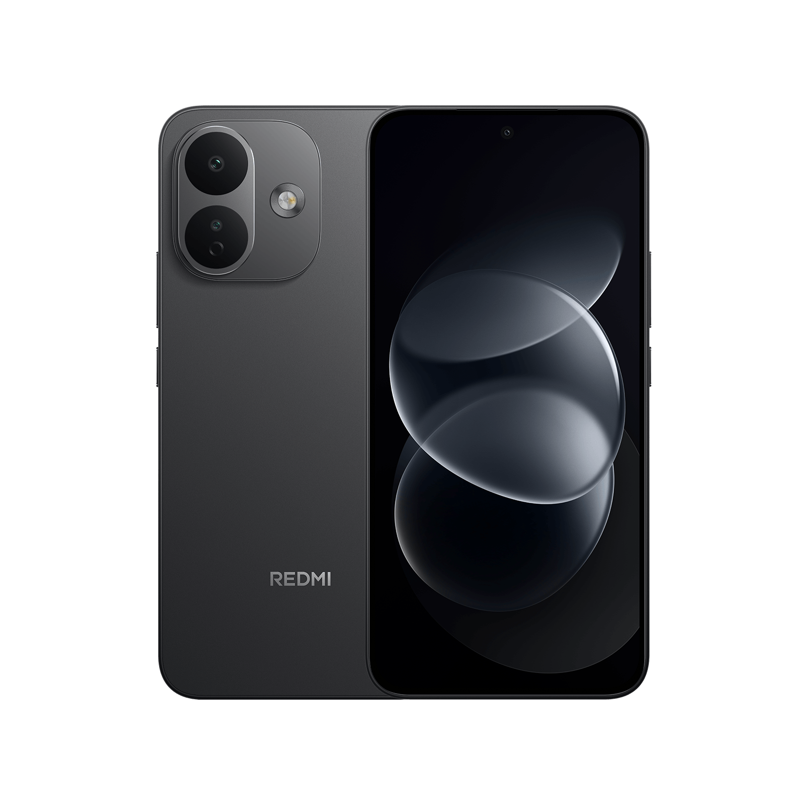 REDMI Note 17 Pro 5G Black — Front and rear view