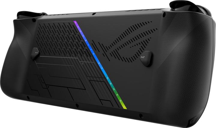 ASUS ROG Ally X 2024 Black rear angled view from the left