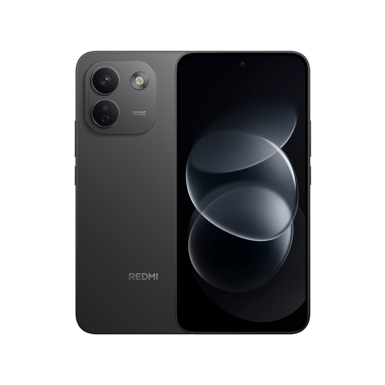 REDMI Note 17 Pro Max 5G Black — Front and rear view