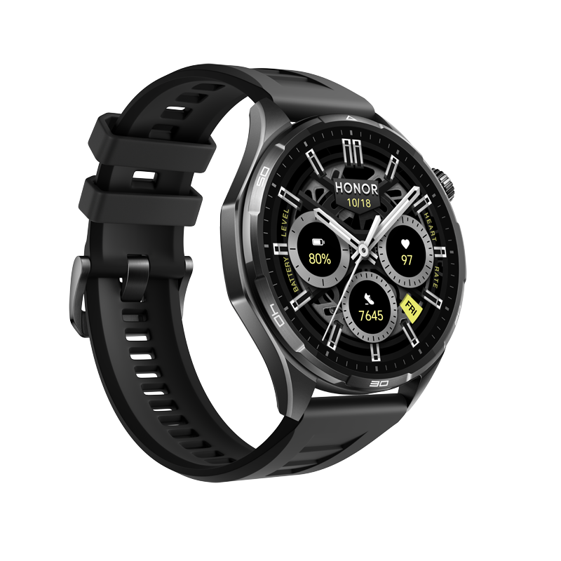 HONOR Watch 6 Shadow Black, opposite front angle