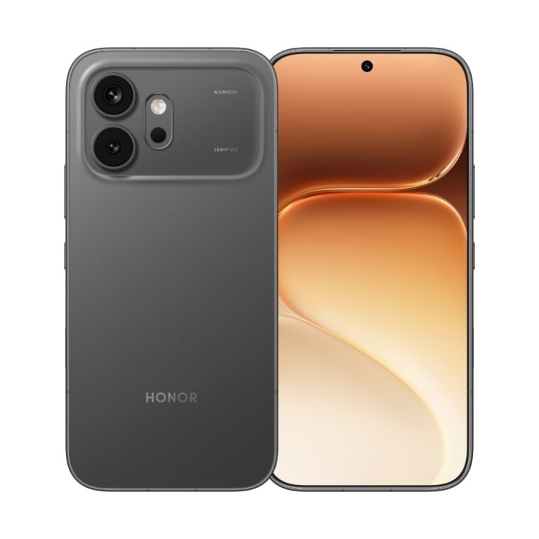HONOR 600 Black, front and back
