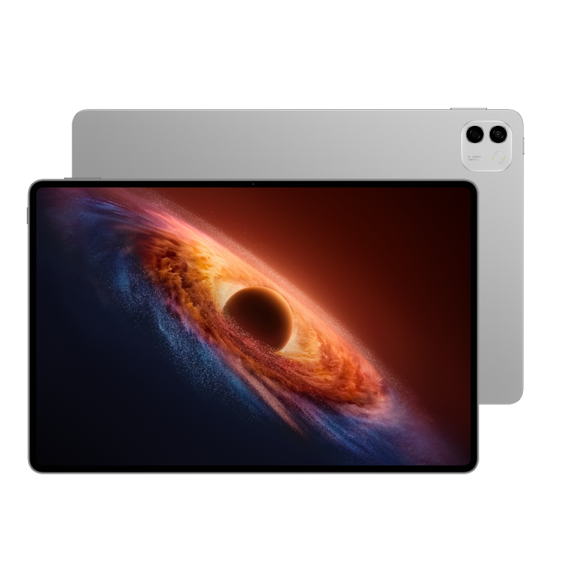 HONOR MagicPad4 Grey, front and back