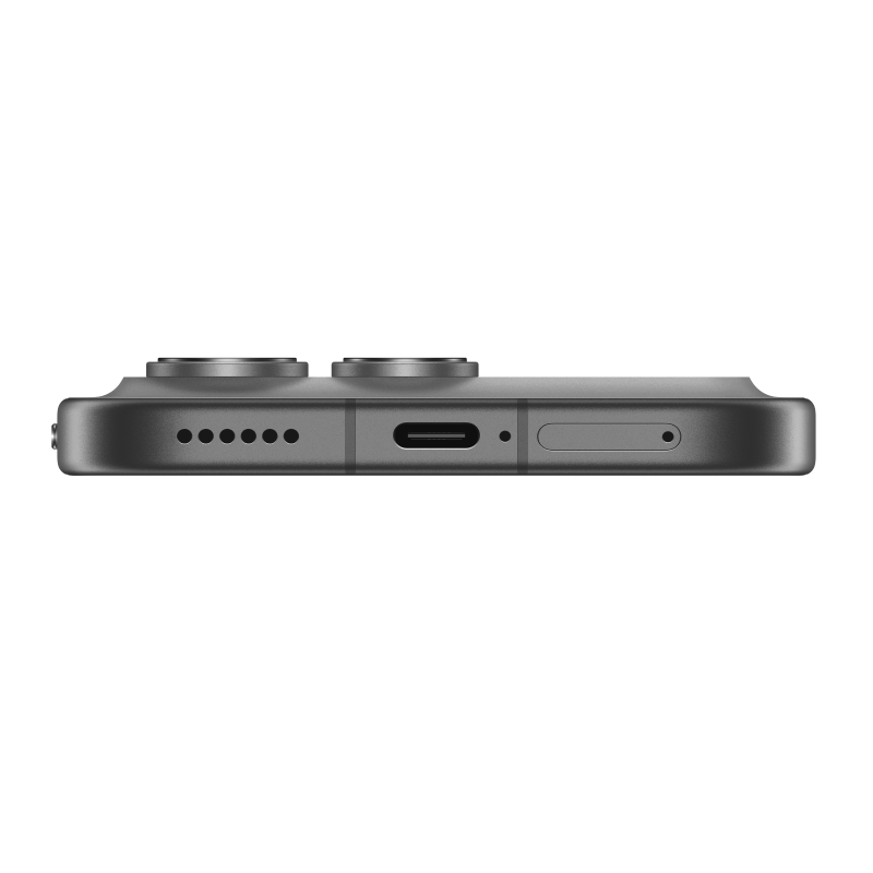 HONOR 600 Pro Black, USB-C port and bottom edge