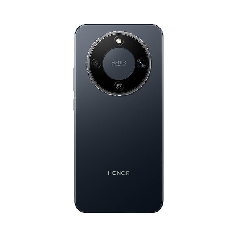 HONOR Magic8 Lite Midnight Black, rear view