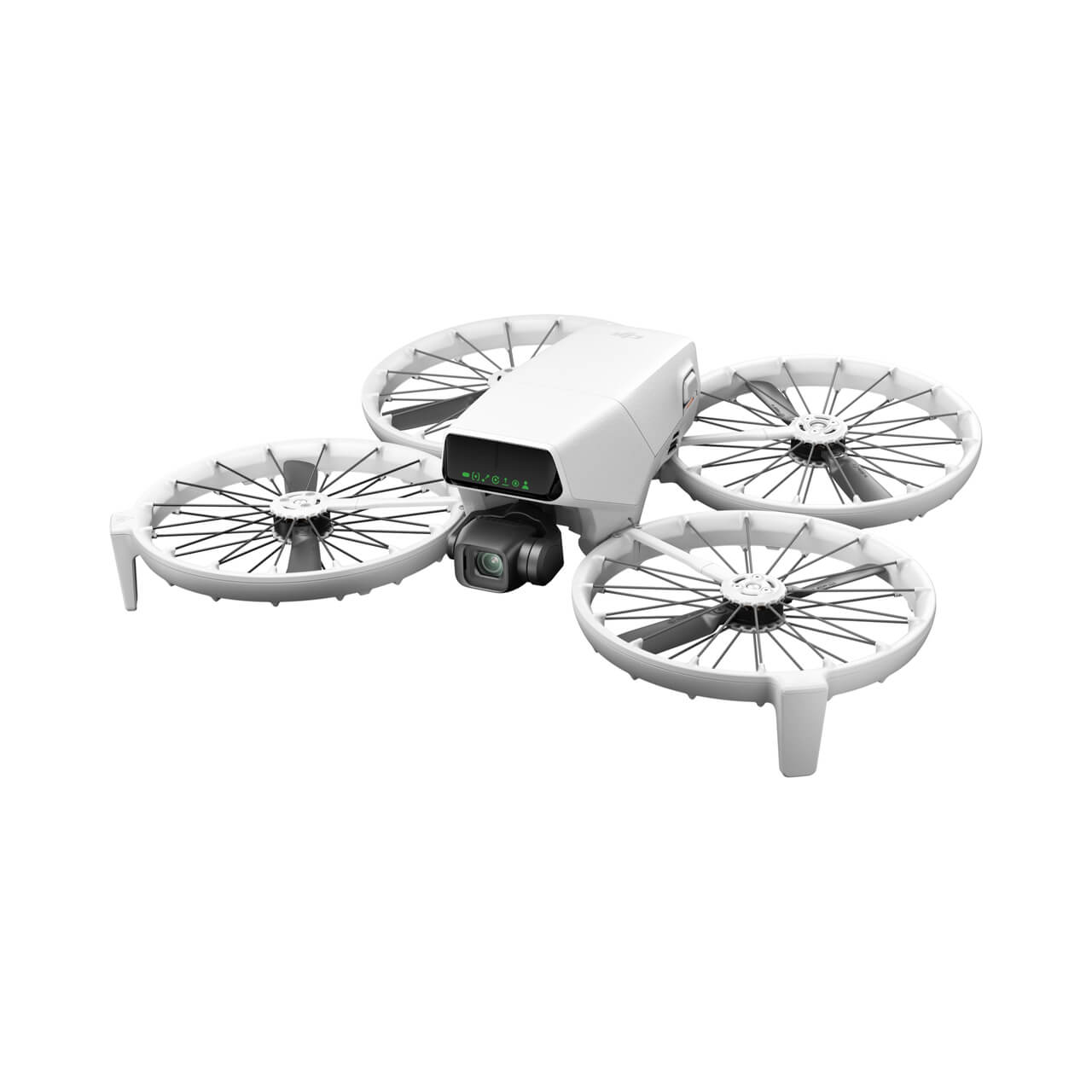 DJI Flip (DJI RC-N3) — Unfolded three-quarter view