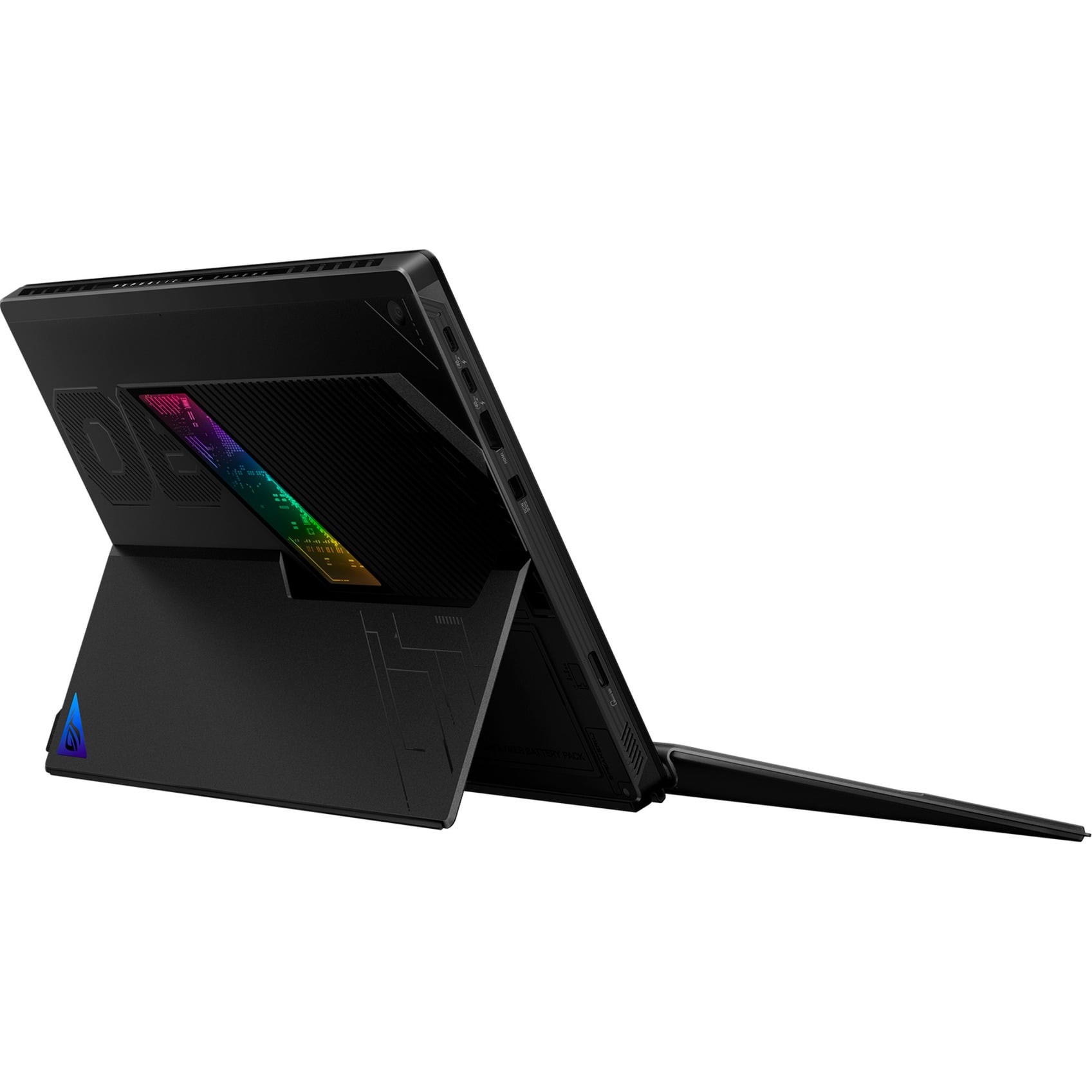 ASUS ROG Flow Z13 GZ302EA-RU074W Off Black - rear with keyboard
