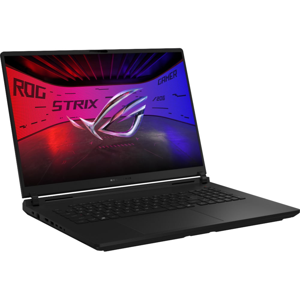 ASUS ROG Strix SCAR 18 G835LXG Off Black - front three-quarter