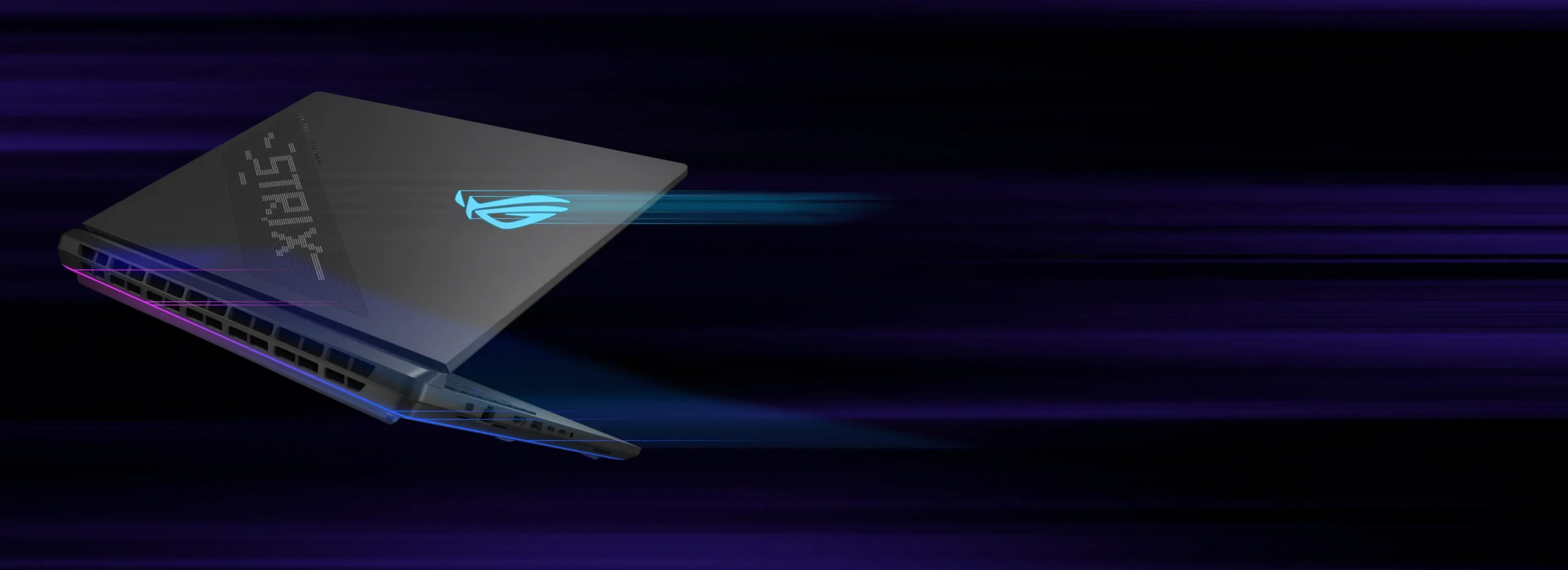 ASUS ROG Strix SCAR 18 G835LXG Off Black - side profile