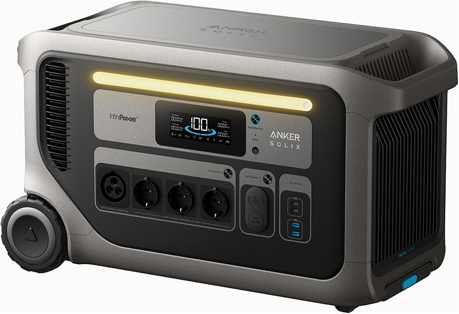 Anker SOLIX F3000 EU Schuko outlet panel