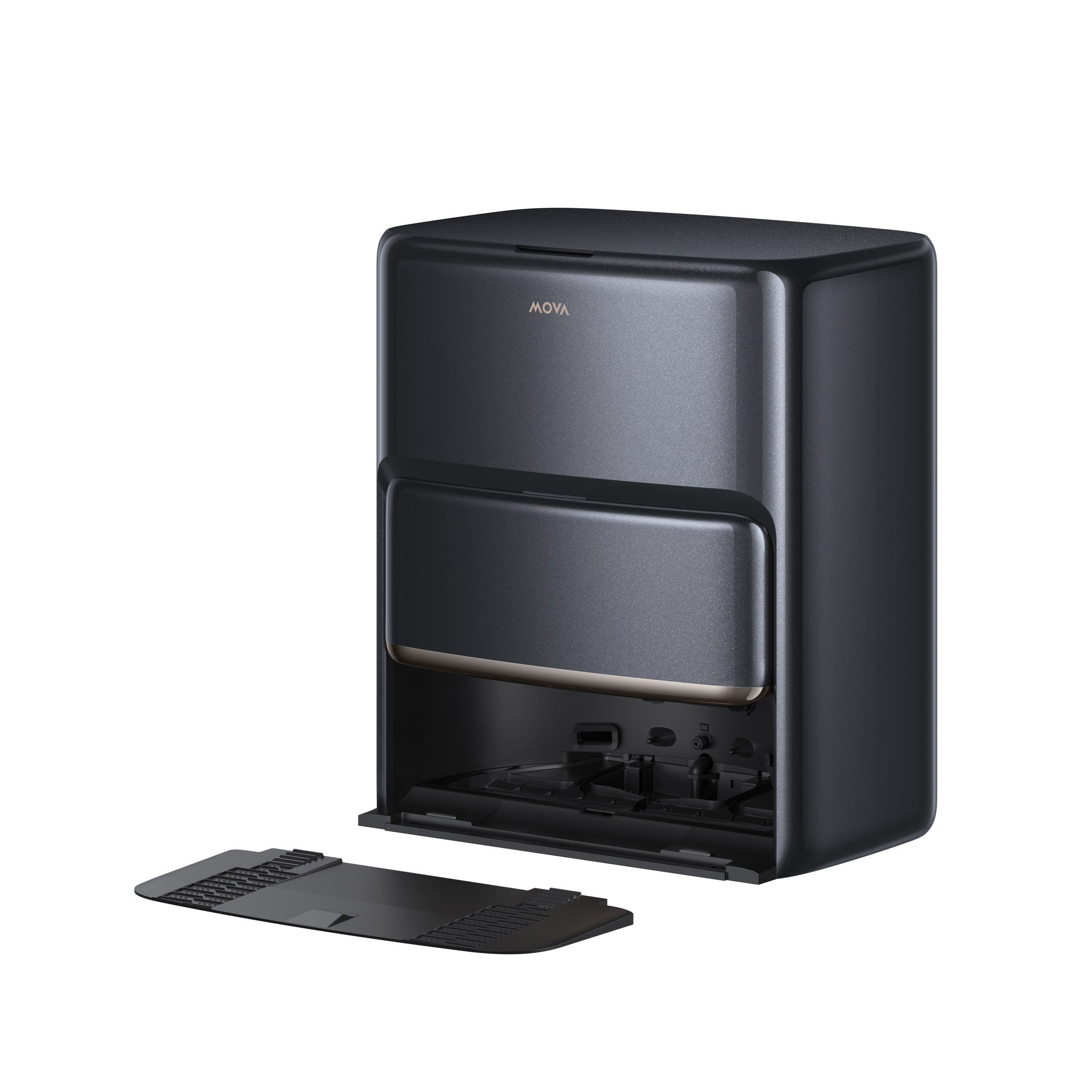 MOVA Z60 Ultra Roller Complete Robot Vacuum (Black) — charging station