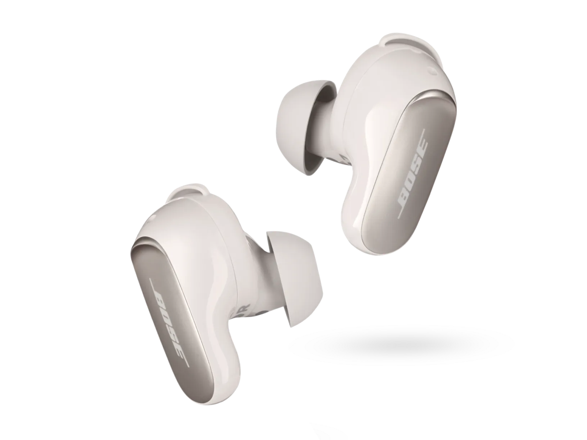 Bose QuietComfort Ultra Earbuds White Smoke product view