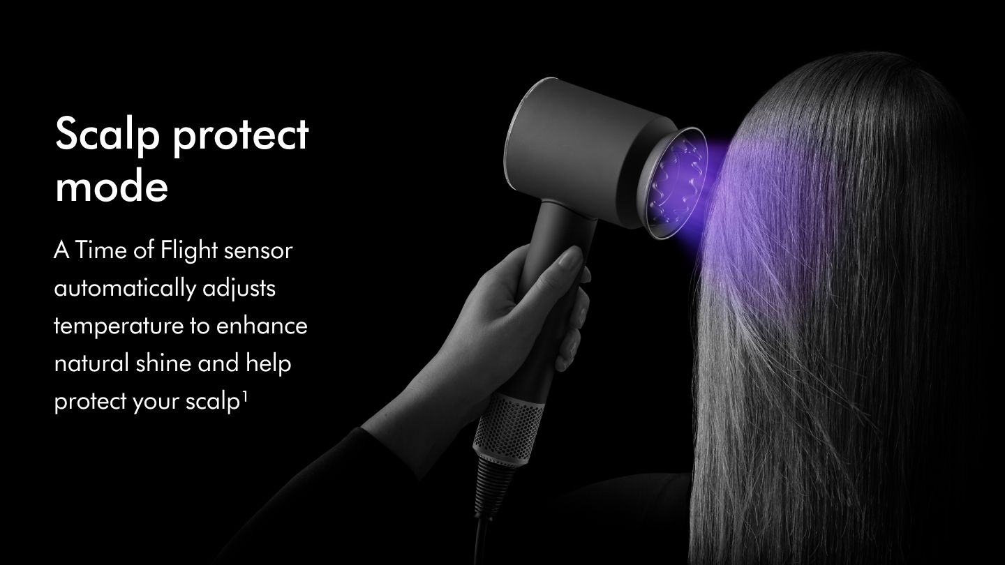 Dyson Supersonic Nural Ceramic Pink, overhead view